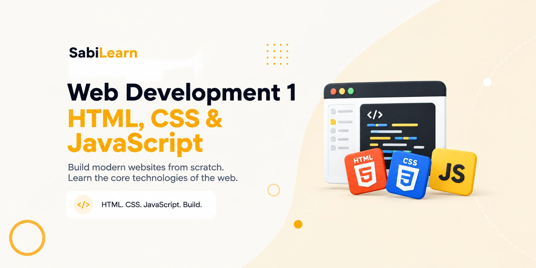 Web Development for Beginners: HTML, CSS & JavaScript from Scratch